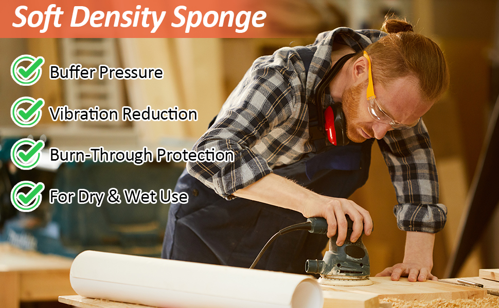 orbital sander foam pad