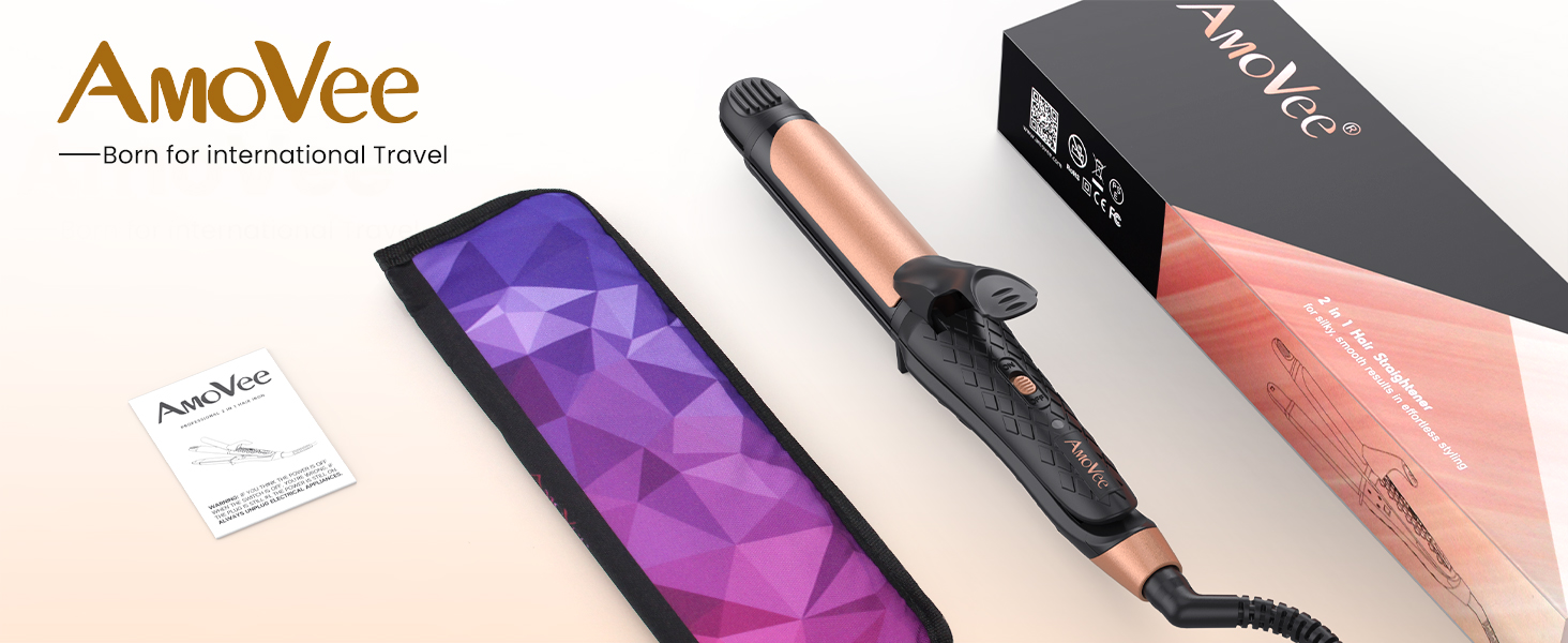 dual voltage curling iron