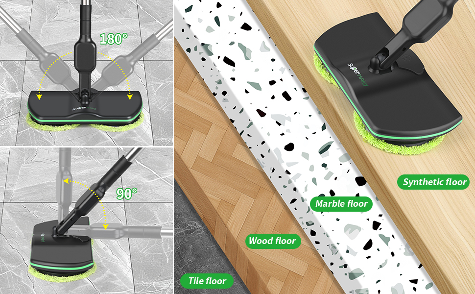 Adjustable Electric Mop