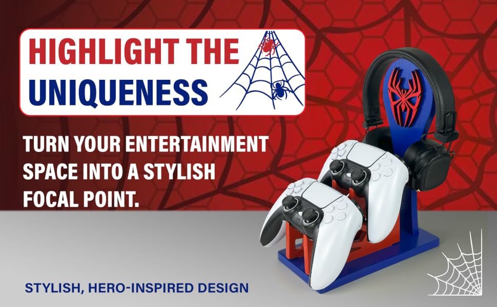 Spider game controller holder