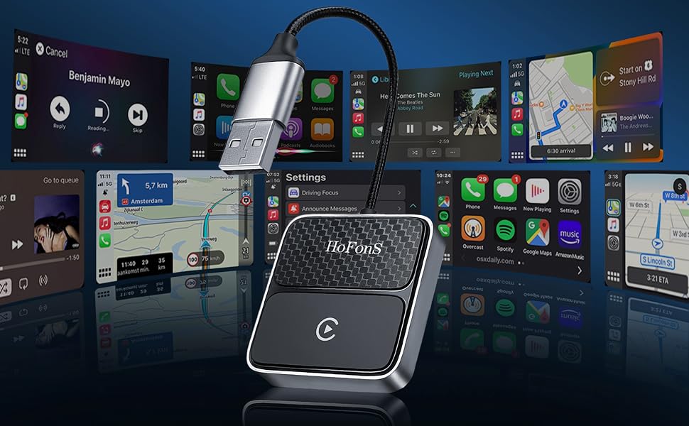 bluetooth car play adapter