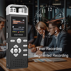 timer recording segmented recording