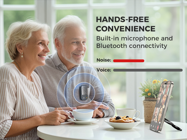 clip-on wireless bluetooth speaker