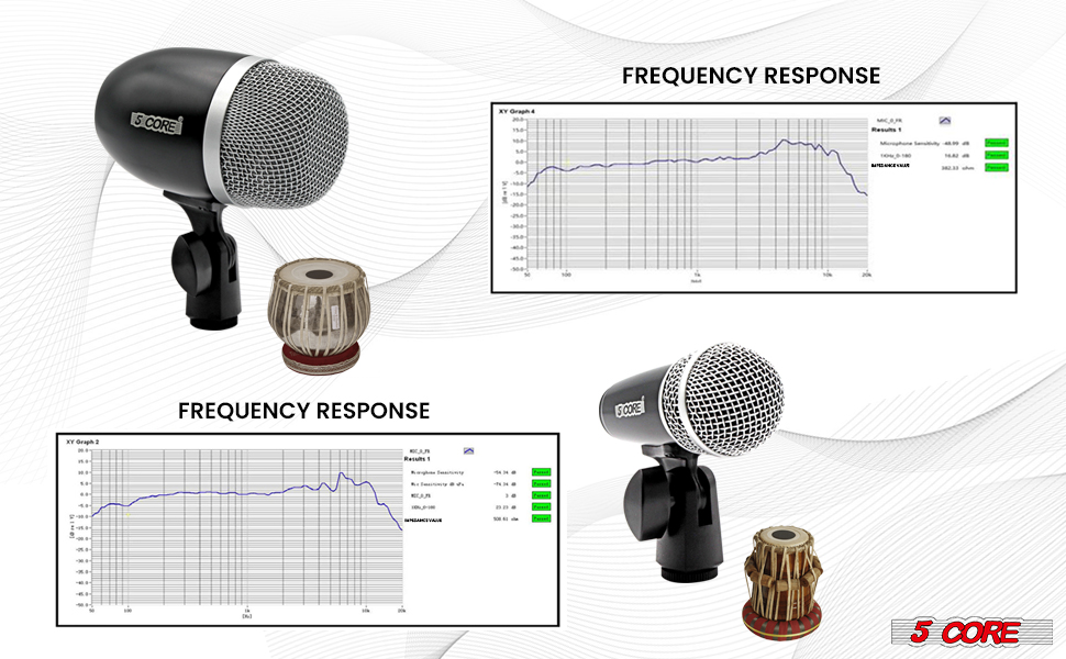 Tabla Mic Snare Tom Instrument Drum Microphone Dynamic Unidirectional