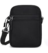 Lohol Mini Messenger Bag Crossbody Bag for Men Women, Water Resistant Small Sling Shoulder Satche...