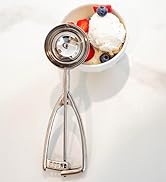 ice cream scoop baking scooper batter dough stainless steel baking tool disher