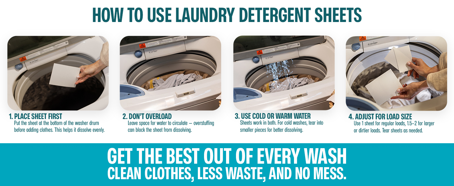 laundry detergent sheets