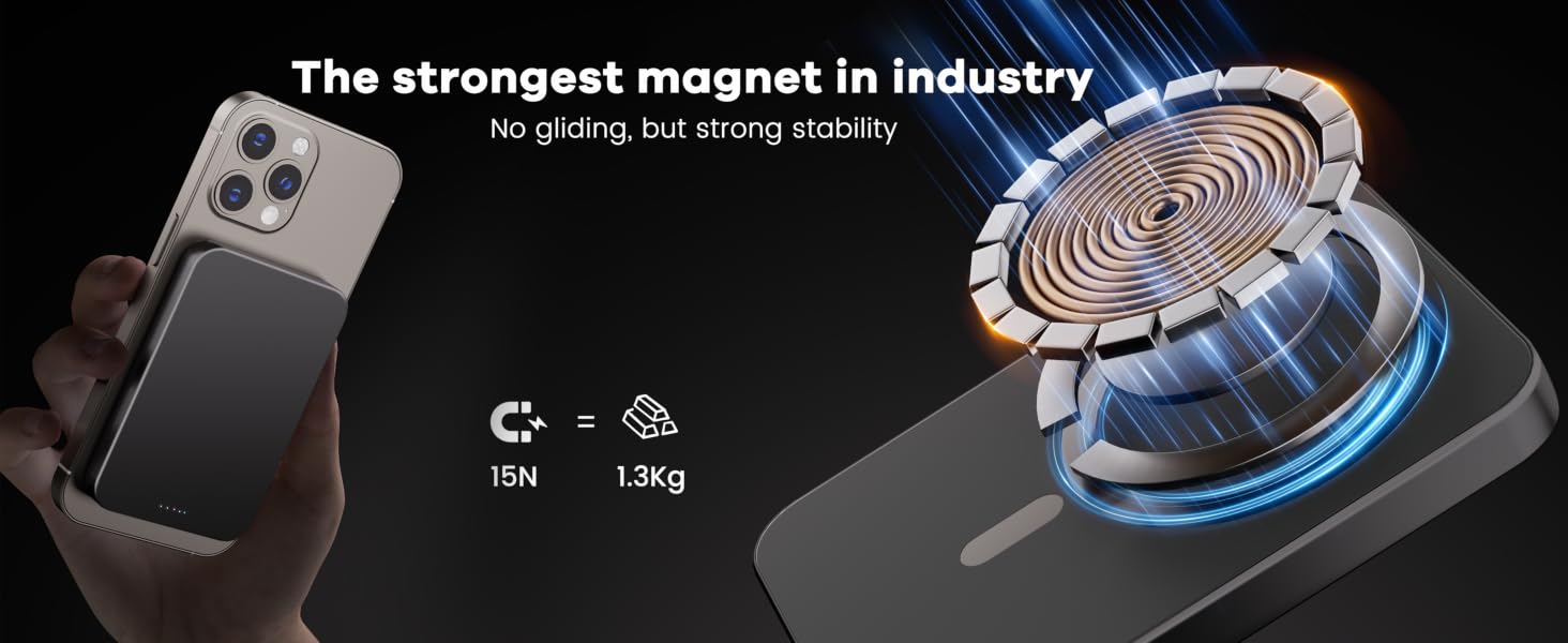 Magnetic Wireless Portable Charger