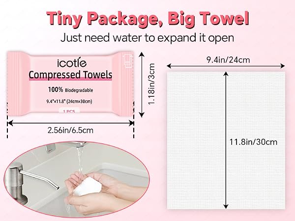 Tiny Package, Big Towel