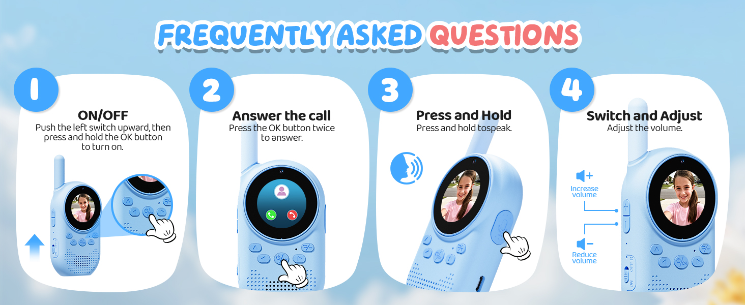 Video Walkie Talkies for Kids