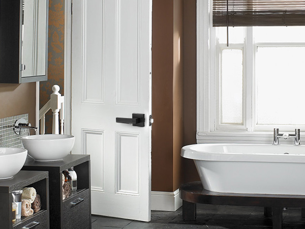 interior door handles black