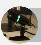 Cyber Acoustics Professional USB Microphone with Dual Recording Patterns - 24-bit Recording with ...