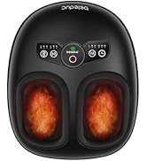 Beleduc Foot Massager with Heat and Compression, Deep Kneading Shiatsu Foot Massage for Plantar F...