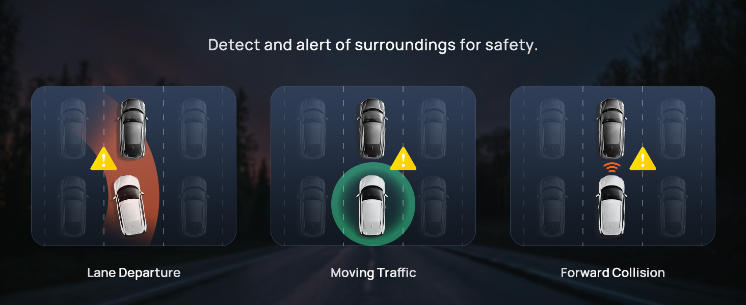 Detect and alert of surroundings for safety