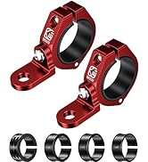 BRCOVAN 2PCS UTV Whip Light Mount, Solid Aluminum Alloy Whip Flag Mounts, Off-Road LED Light Bar ...