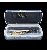 LXIANGN Nail Tool Sterilizer Box, Plastic Sterilization Tray for Tweezer, Nail Tools, Hair Salon,...