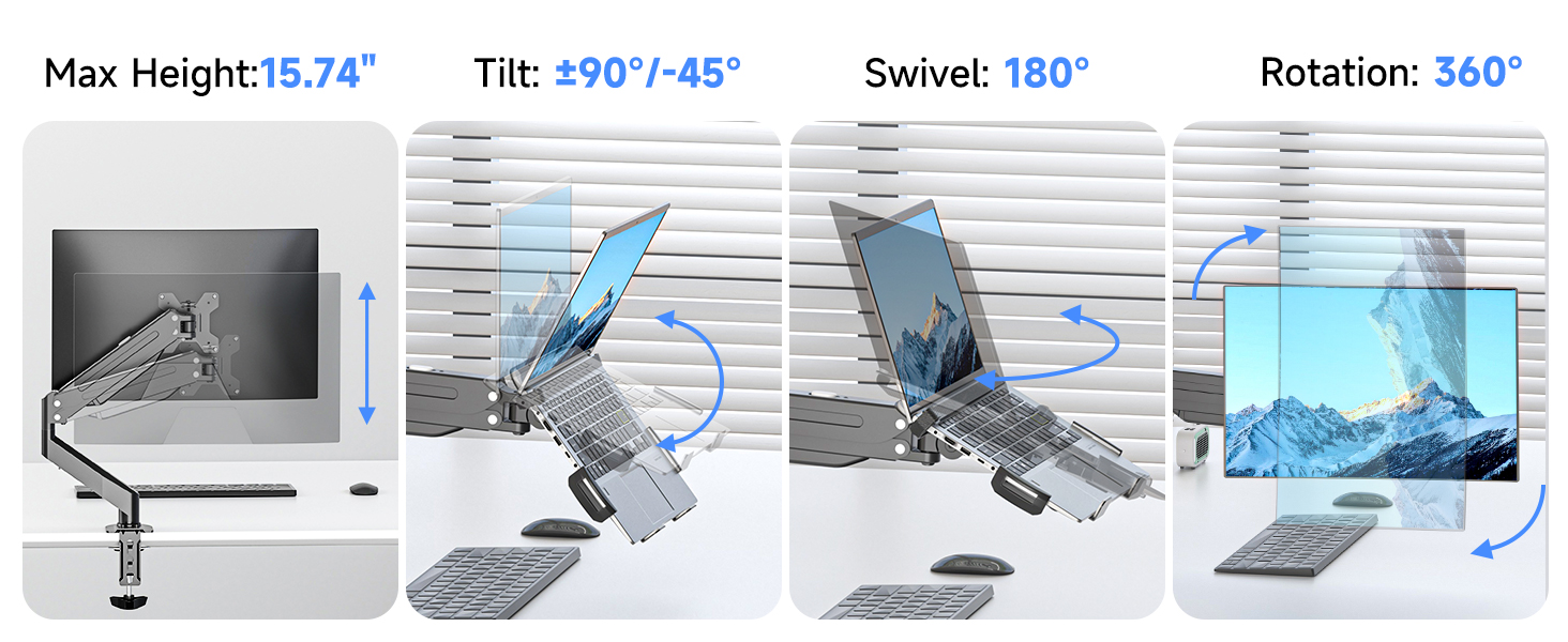 laptop arm mount for desk