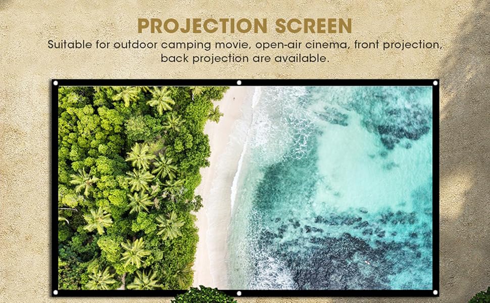 16:9 Projection Screen