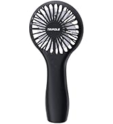 TriPole Mini Handheld Fan 5000mAh Battery Operated Small Fans 2 Speeds Powerful Personal Portable...