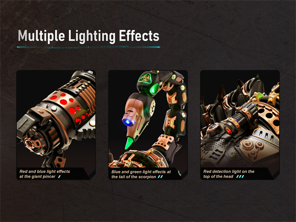 ROKR Mechanical Toy Bionic Scorpion Building Kit