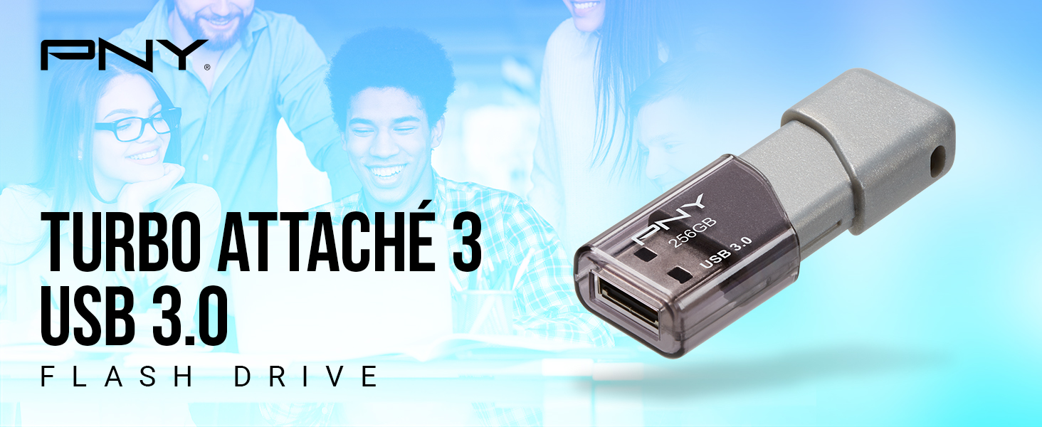 Turbo Attaché 3 USB 3.0 Flash Drive