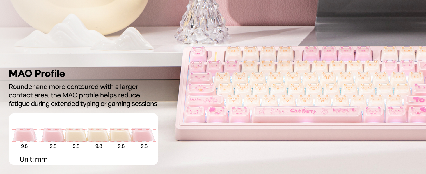 TH108 V2 PRO Wireless Gaming Keyboard