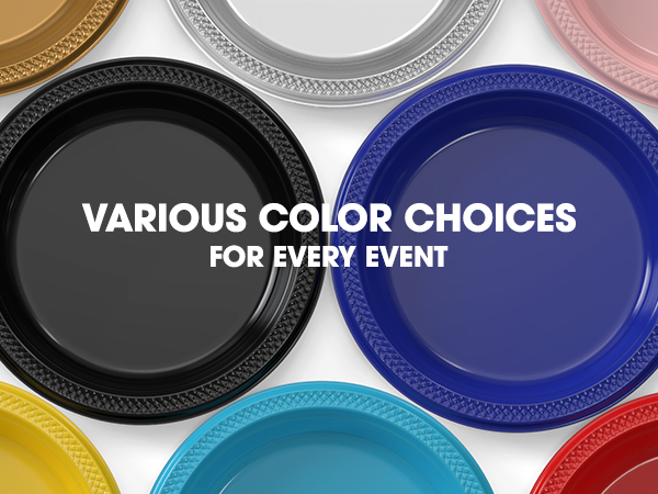 plastic plates disposable