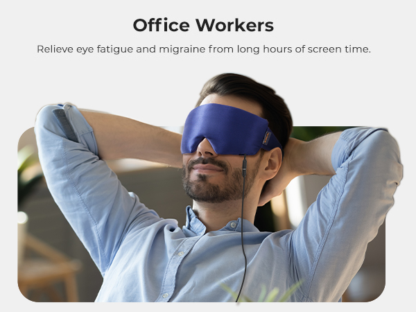 heated eye mask
