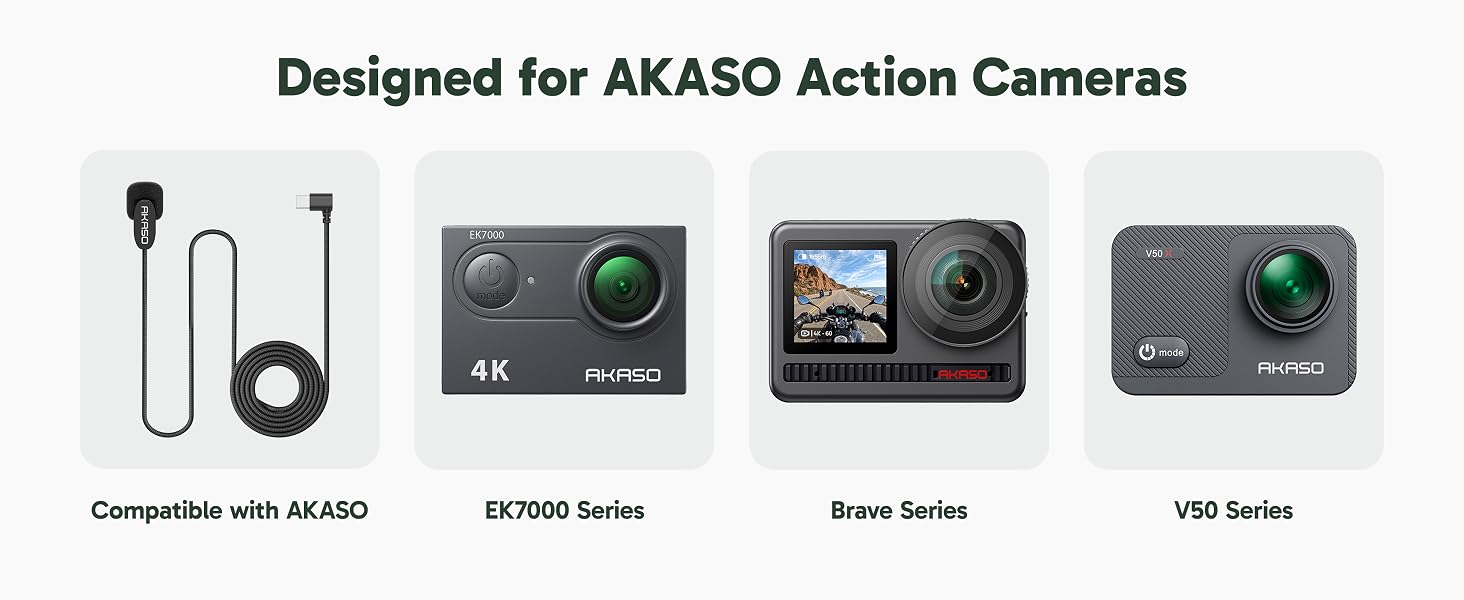AKASO External Microphone