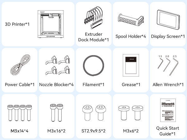 Packing List