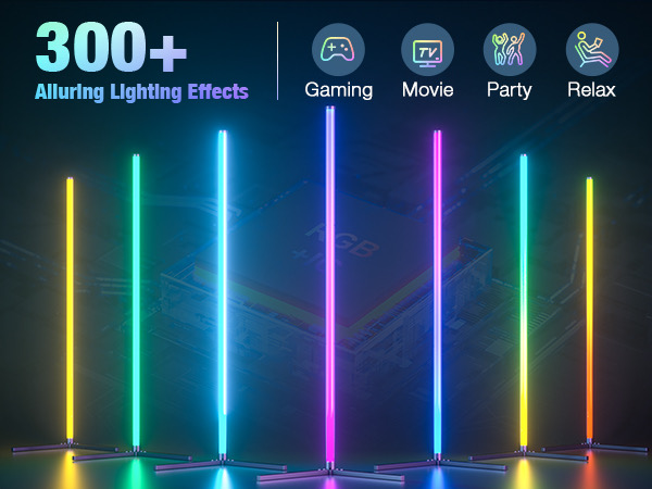 rgb floor lamp
