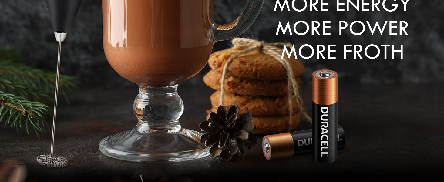 Frother No Stand + Batteries