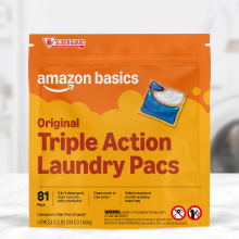 Laundry Bag on top of counter
