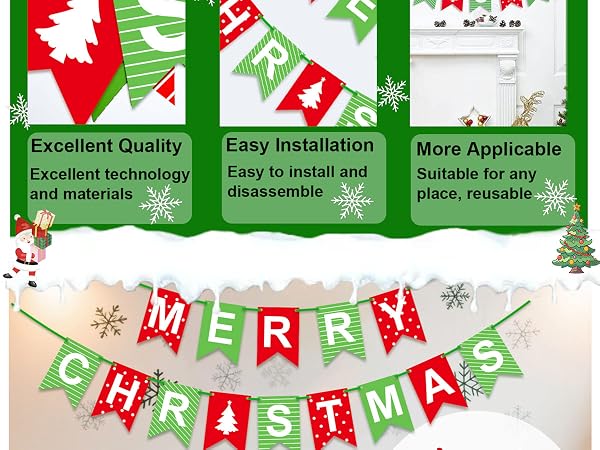 merry christmas banner
