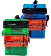 Mini Survival Fishing Kit Small Emergency Fishing Gear Box Pocket Fishing Tackle Travel Fishing S...