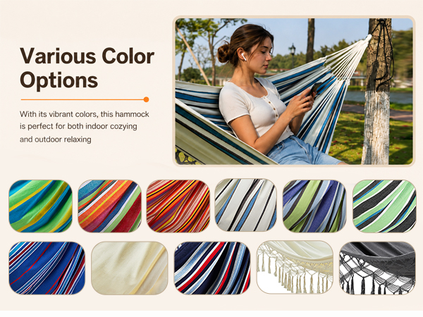 JoyView Brazilian Double Hammock