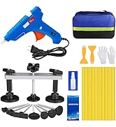 Sigoobal Car Dent Puller, Paintless Dent Removal Kit, 25pcs Dent Puller Kit with Bridge Puller, G...