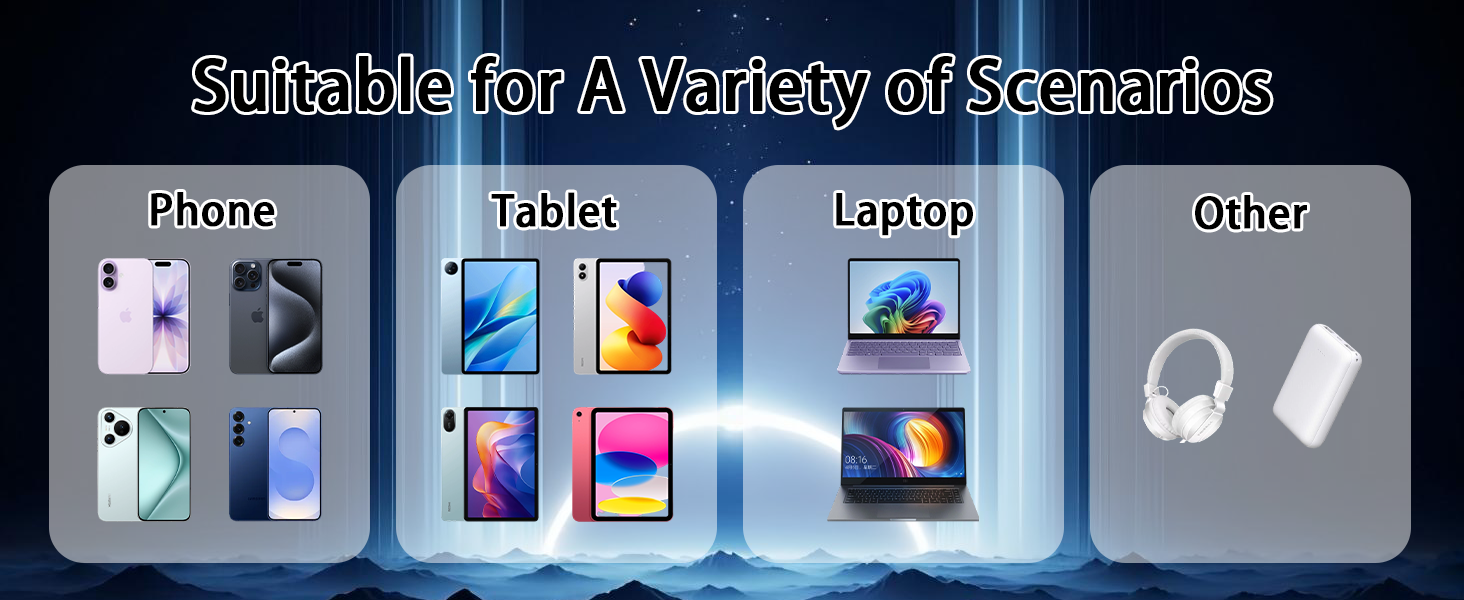 invisible stand charging cable