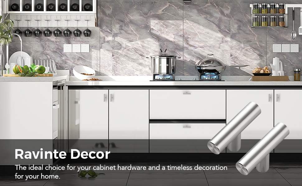 Silver Cabinet Knobs