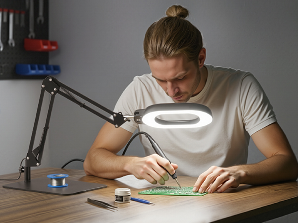 Magnifying Desk Lamp