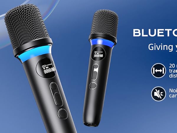 2 Wireless Microphones