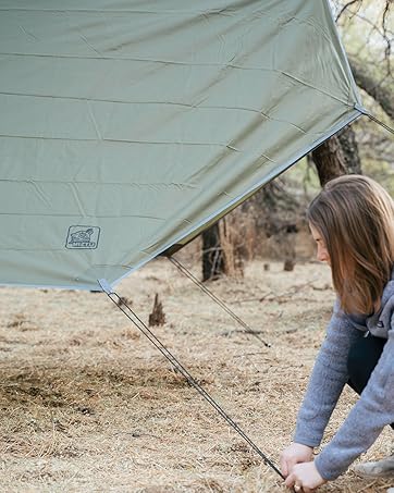 camping hammock with rain fly
