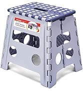 ACSTEP 13 Inch Folding Step Stool,Foldable Step Stools for Kids and Adults 300 LB Capacity, 300 L...