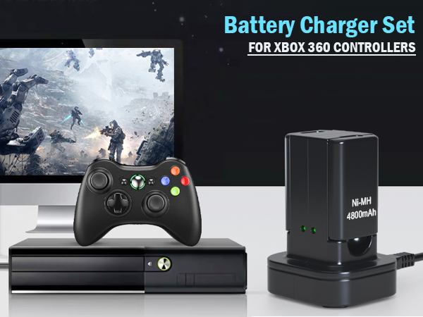 compatible with Xbox 360 battery