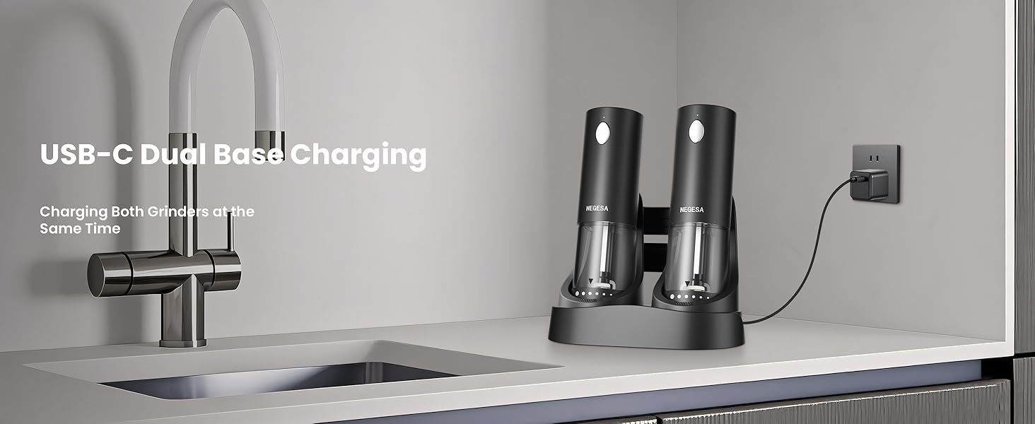 salt and pepper grinder set