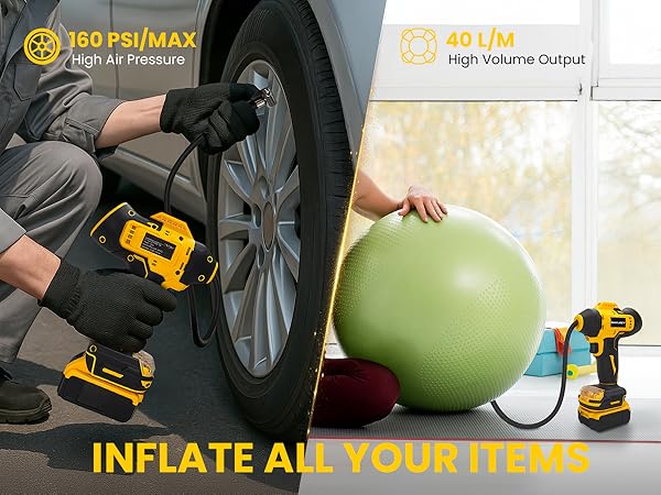 dewalt 20v air pump
