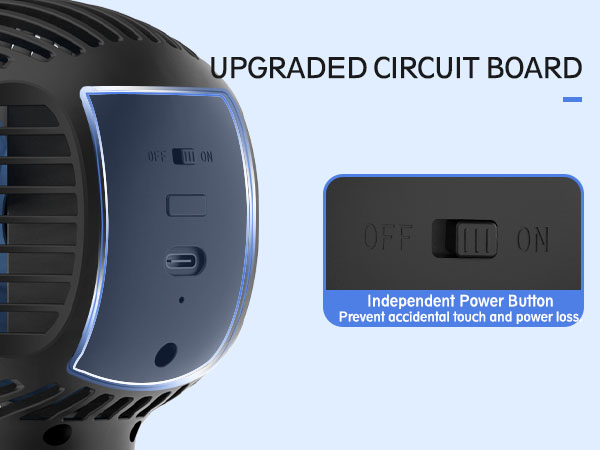 Upgraded Circuit Board &amp; Independent Power Button 