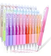DUULEMANG 36 Colors Erasable Gel Pens, Retractable Erasable Pens Clicker, Make Mistakes Disappear...