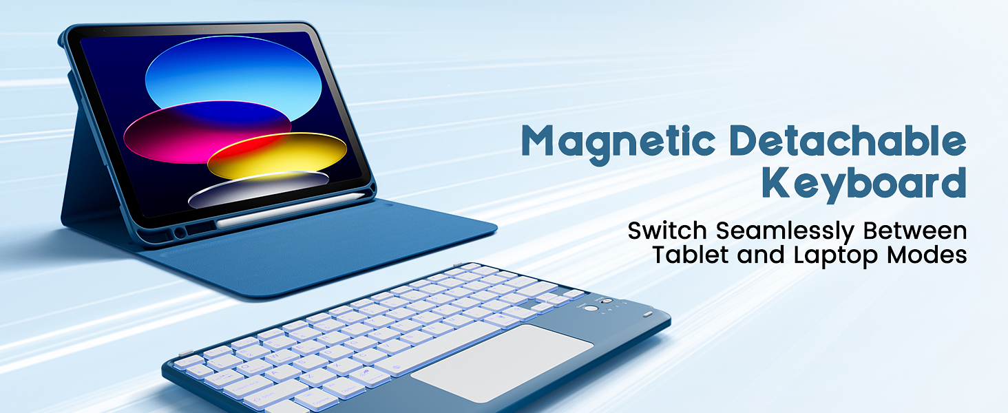 Magnetic Detachable Keyboard