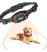 Wireless Dog Fence System, Smart Electric Dog Fence Collar with 3 Working Modes and Memory Functi...